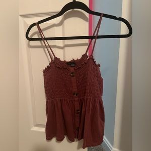 Maroon Tank Top